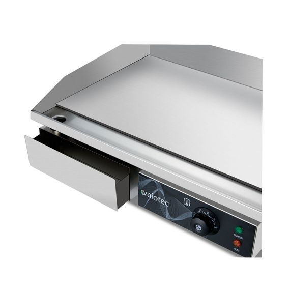 Vaiotec Elektro Grillplatte, Grillfläche glatt, 550 x 445 mm