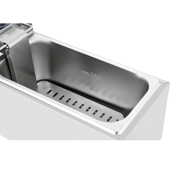 Vaiotec Elektro Fritteuse 1 Becken 6 Liter, 190 x 440 mm