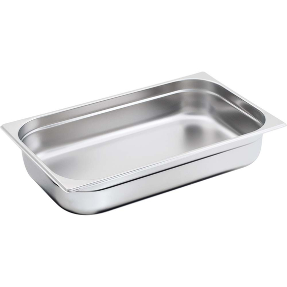 Stalgast Edelstahl Gastronormbehälter Serie BASIC, GN 1/1 (200mm)