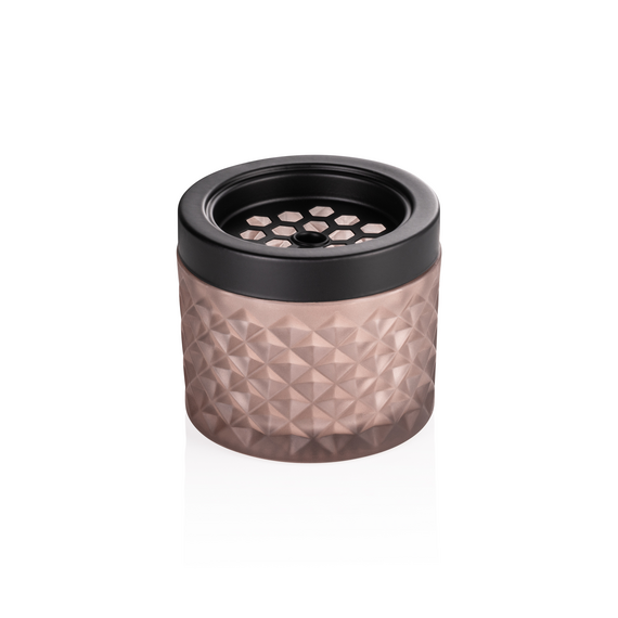 Was Germany Windaschenbecher, Ø 9,5 cm, taupe, Glas, Metall