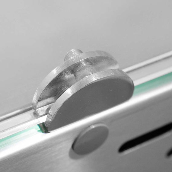 Vaiotec Pizzakühltisch / 1-türig & 7 Schubladen "grau" inkl. Kühlaufsatz GN1/3, 1510 x 800 mm