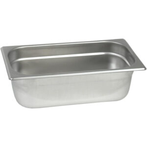 Stalgast Edelstahl Gastronormbehälter Serie BASIC, GN 1/3 (65mm)