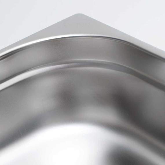 Stalgast Edelstahl Gastronormbehälter Serie STANDARD, GN 1/4 (65mm)
