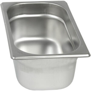 Stalgast Edelstahl Gastronormbehälter Serie BASIC, GN 1/4 (100mm)