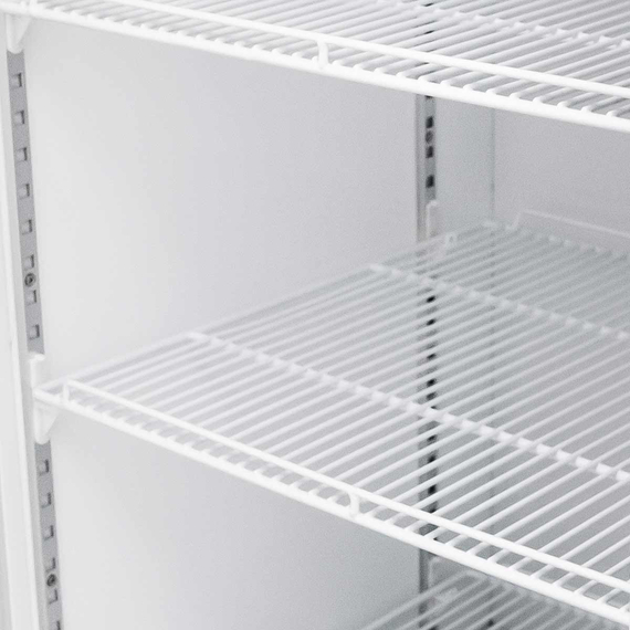 Vaiotec Topline Getränkekühlschrank 2 Türen / 1040 Liter mit Leuchtaufsatz "weiß", 1280 x 742 mm