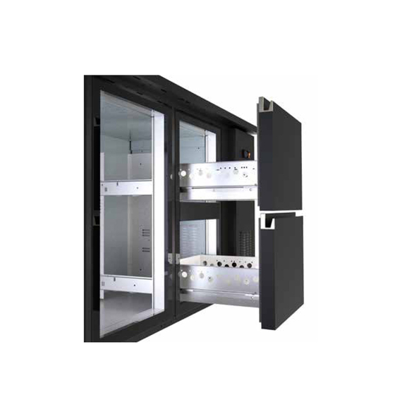 Vaiotec Topline Barkühltisch Edelstahl / 6 Schubladen, 2025 x 530 mm
