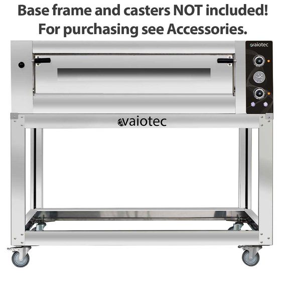 Vaiotec Topline Elektro Pizzaofen 9 x 34 cm, 1450 x 1185 mm