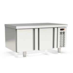 Vaiotec Topline Unterbaukühltisch (Slim) / 2-fach GN 1/1 mit 2 Türen, 1200 x 700 mm