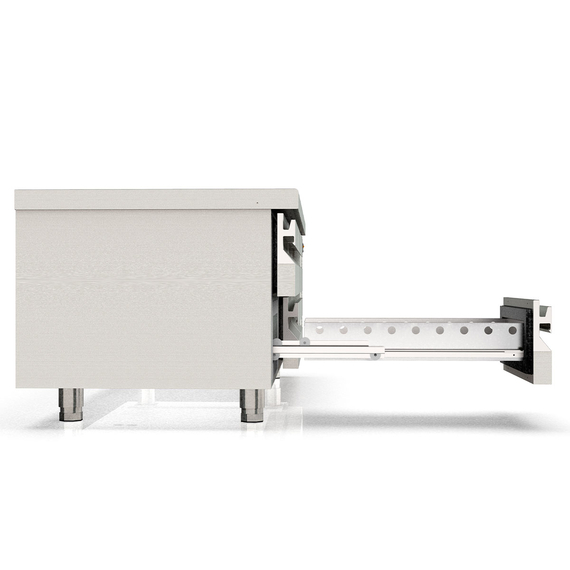 Vaiotec Topline Unterbaukühltisch / 2-fach GN 1/1 mit 2 Schubladen / 1 Tür, 1345 x 700 mm