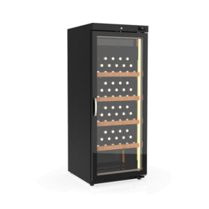 Vaiotec Topline Weinkühlschrank 650 Schwarz, 240 Liter, 60 Flaschen, 600 x 650 mm