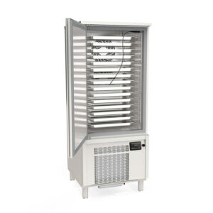 Vaiotec Topline Schockfroster Edelstahl, für 15x GN1/1 (40 mm) oder 15x EN 60x40, 800 x 800 mm