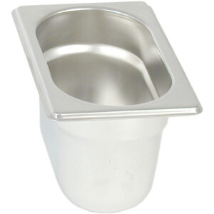 Edelstahl Gastronormbehälter, Serie OnSet, GN 1/9 (65 mm)
