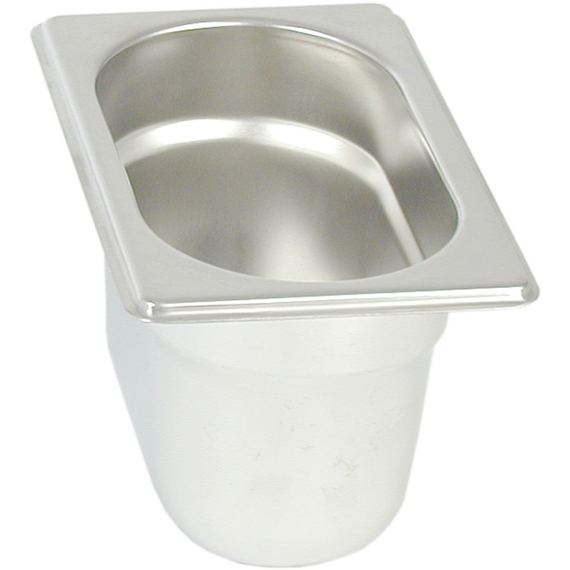 Edelstahl Gastronormbehälter, Serie OnSet, GN 1/9 (100 mm)