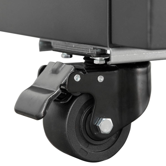 Vaiotec Topline Getränkekühlschrank 1 Tür / 570 Liter mit Leuchtaufsatz "schwarz", 750 x 760 mm