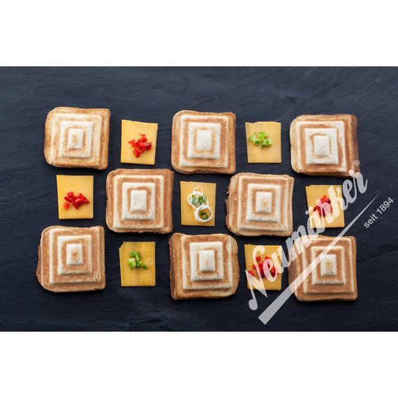 Neumärker Sandwichmaker Thermocook® inkl. Sandwich Wechselplatten