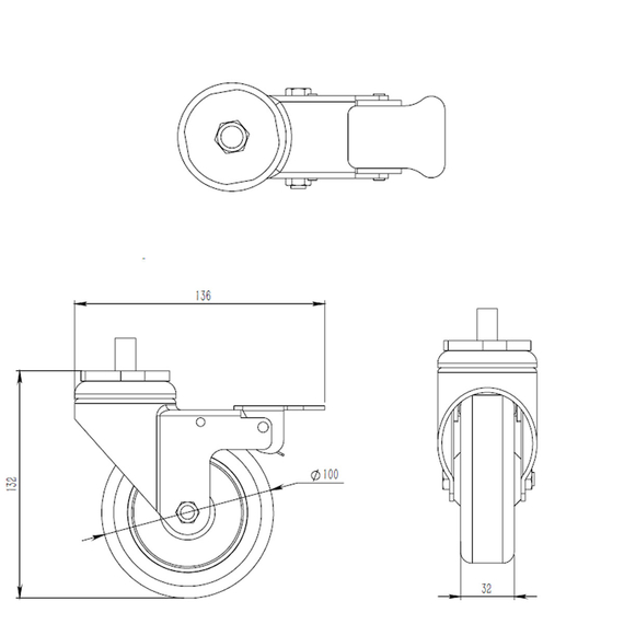 Vaiotec Rollenkit für Teigmaschine