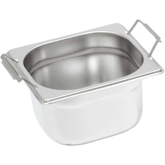 Stalgast Gastronormbehälter mit Fallgriffen, Serie Basic, GN 1/6, H. 150 mm