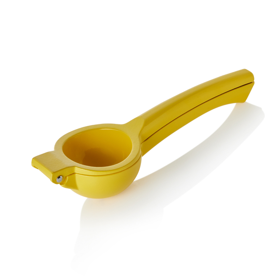 Was Germany Zitruspresse, Ø 6 cm, 22 x 7,5 cm, gelb, Aluguss