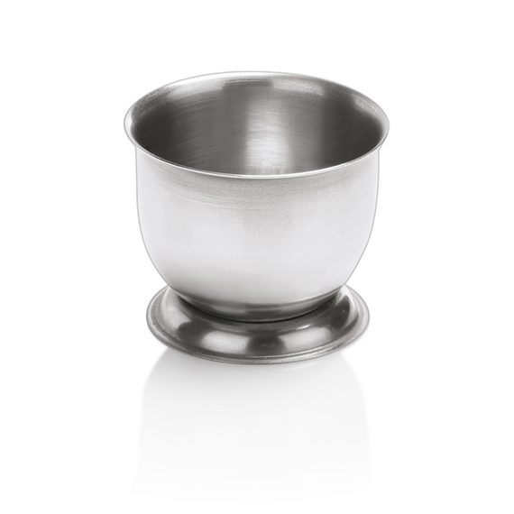 Essentials Eierbecher Set, ohne Loch, 4 cm, Set á 6 Stück, Chromnickelstahl