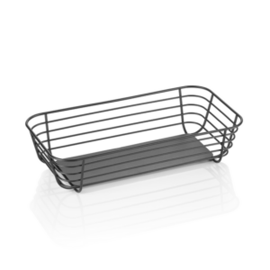 Was Germany GN Buffetkorb 1/3 STEELNEST, Höhe 8 cm, pulverbeschichtet, Metall