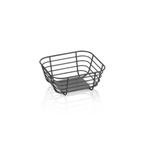 Was Germany GN Buffetkorb 1/6 STEELNEST, Höhe 8 cm, pulverbeschichtet, Metall