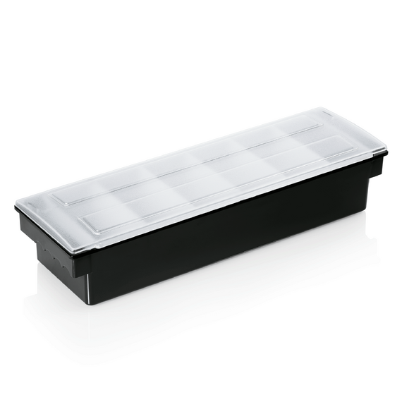 Essentials Zutatenbehälter, mit 6 Einsätzen à 0,45 ltr., 50 x 16 x 9 cm, ABS Kunststoff, Polycarbonat