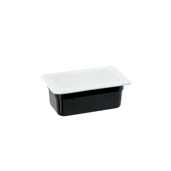 Gastronormbehälter Serie Buffet von Stalgast, schwarz, GN 1/4, H 100 mm