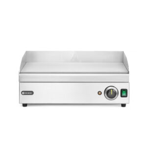 Hendi Grillplatte glatt, Kitchen Line, 220-240V/2400W, 527x404x(H)233mm