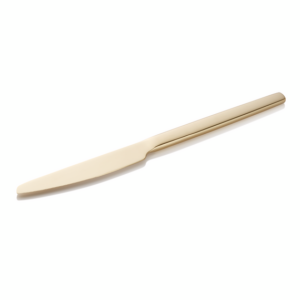 Alex Menümesser Set CHAMPAGNE, mit champagner, matter PVD Beschichtung, 23 cm, Set á 12 Stück, Chromstahl 13/0