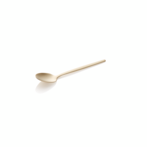 Alex Espressolöffel Set CHAMPAGNE, mit champagner, matter PVD Beschichtung, 11 cm, Set á 12 Stück, Chromnickelstahl 18/10