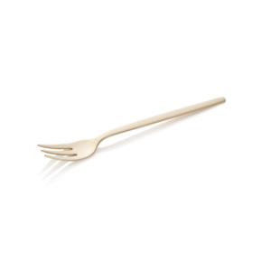Alex Dessertgabel Set CHAMPAGNE, mit champagner, matter PVD Beschichtung, 16 cm, Set á 12 Stück, Chromnickelstahl 18/10