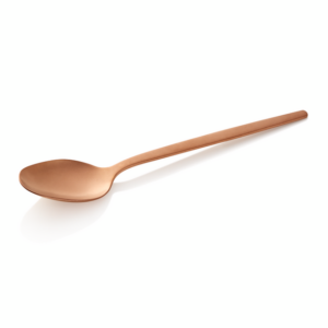 Alex Menülöffel Set BRONZE, mit bronze, matter PVD Beschichtung, 21 cm, Set á 12 Stück, Chromnickelstahl 18/10