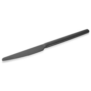 Alex Menümesser Set BLACK, mit schwarz, matter PVD Beschichtung, 23 cm, Set á 12 Stück, Chromstahl 13/0