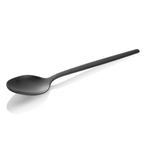 Alex Menülöffel Set BLACK, mit schwarz, matter PVD Beschichtung, 21 cm, Set á 12 Stück, Chromnickelstahl 18/10