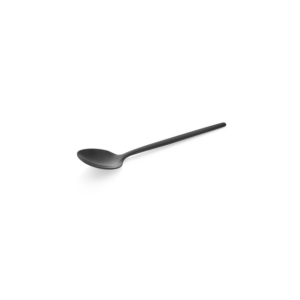 Alex Espressolöffel Set BLACK, mit schwarz, matter PVD Beschichtung, 11 cm, Set á 12 Stück, Chromnickelstahl 18/10