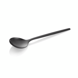 Alex Suppenlöffel Set BLACK, mit schwarz, matter PVD Beschichtung, 18 cm, Set á 12 Stück, Chromnickelstahl 18/10