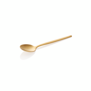 Alex Kaffeelöffel Set GOLD, mit gold, matter PVD Beschichtung, 13,5 cm, Set á 12 Stück, Chromnickelstahl 18/10