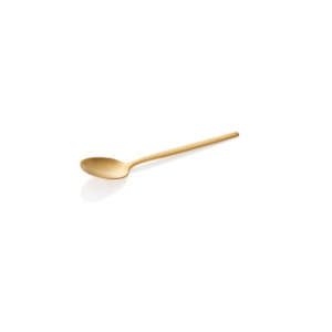 Alex Espressolöffel Set GOLD, mit gold, matter PVD Beschichtung, 11 cm, Set á 12 Stück, Chromnickelstahl 18/10