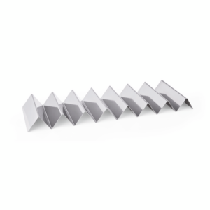 Was Germany Snackpresenter mit 7 Ablagen, 57 x 17 x 4,5 cm, Chromnickelstahl