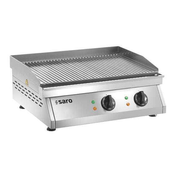 SARO Griddleplatte (gerillt) FRY TOP GH 610 R