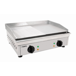 SARO Griddleplatte (gerillt + glatt) FRY TOP GM 610 M