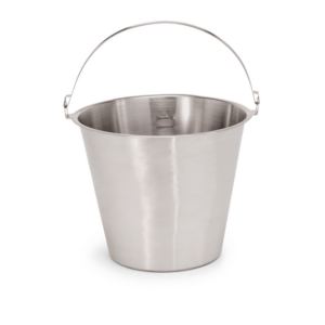 Was Germany Eimer, Ø 33 cm, 15 ltr., mit Skalierung, Chromnickelstahl