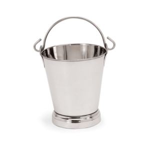 Essentials Eimer mit Bodenreif, 10 ltr., Chromnickelstahl