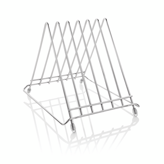 Was Germany Schneidbretthalter für 6 Bretter bis max. 2,8 cm, 34,5 x 26,5 x 27,5 cm, Chromnickelstahl