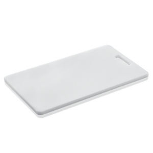 Was Germany HACCP Schneidbrett HACCP CHOPPING BOARDS, 40 x 25 x 1,2 cm, weiß, Polyethylen