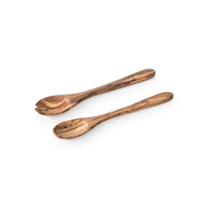 Pure Salatbesteck Set OLIVE, 30 cm, 2-teilig, Olivenholz