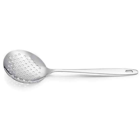 Was Germany Schaumlöffel KITCHEN TOOL 1879, Ø 11 cm, 32,5 cm, Chromnickelstahl