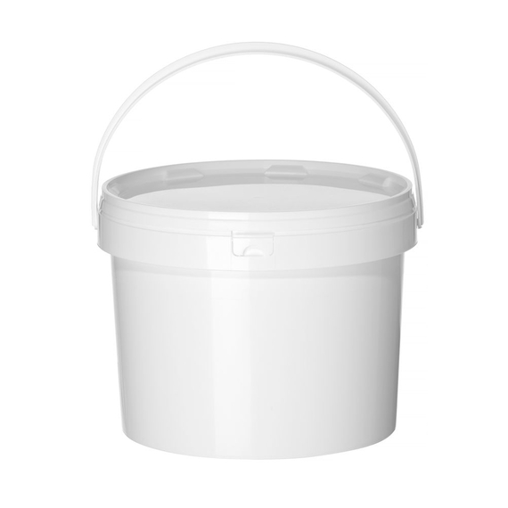 Hendi Eimer, 11,5L, Weiß, ⌀300x(H)230mm