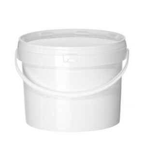 Hendi Eimer, 11,5L, Weiß, ⌀300x(H)230mm