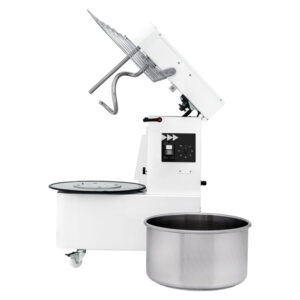 Hendi Spiralmischer mit steigendem Kopf und herausnehmbarer Schüssel., 88 kg/h, 32L, 400V/1100W, 431x740x(H)804mm
